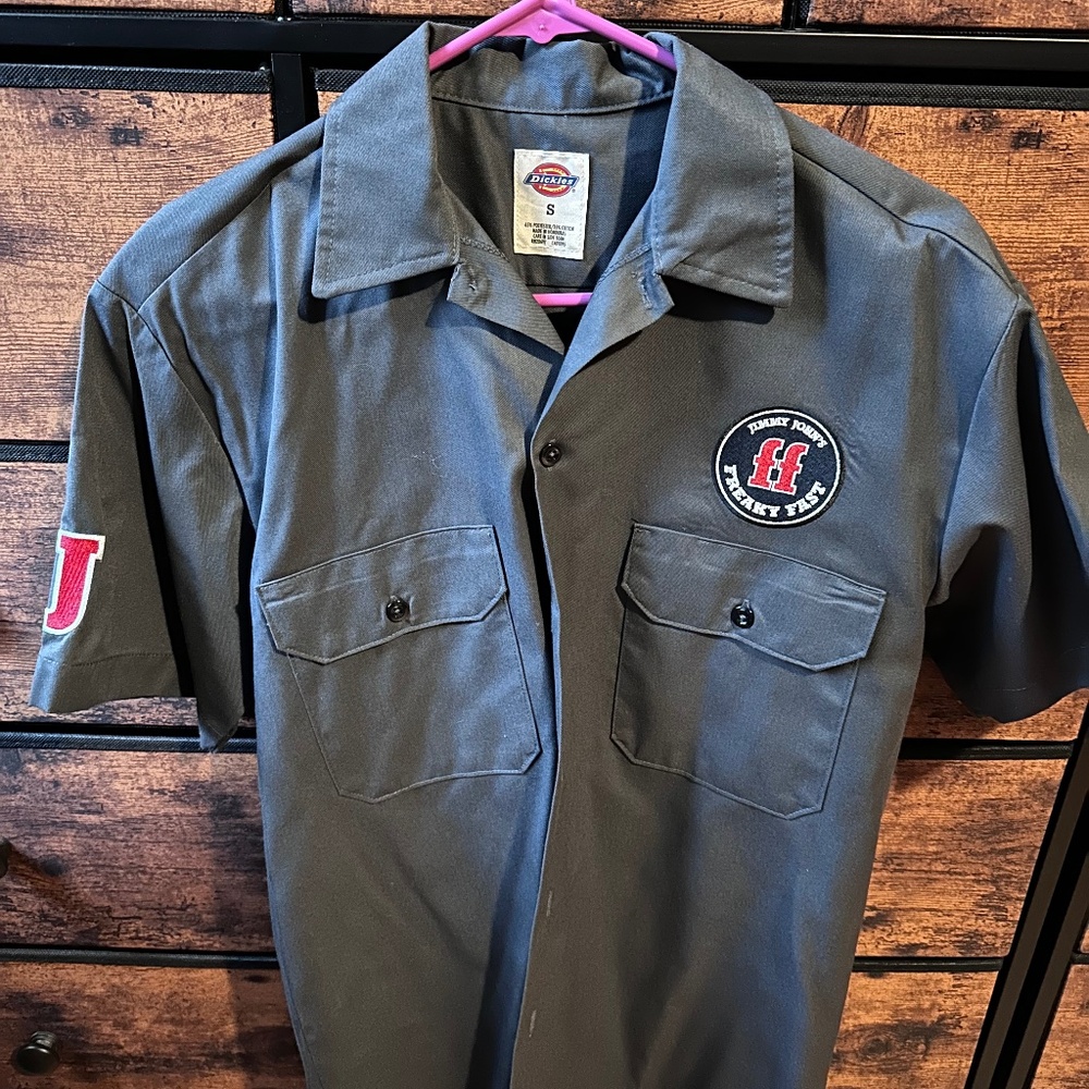Rare Jimmy John’s convention dickies work shirt